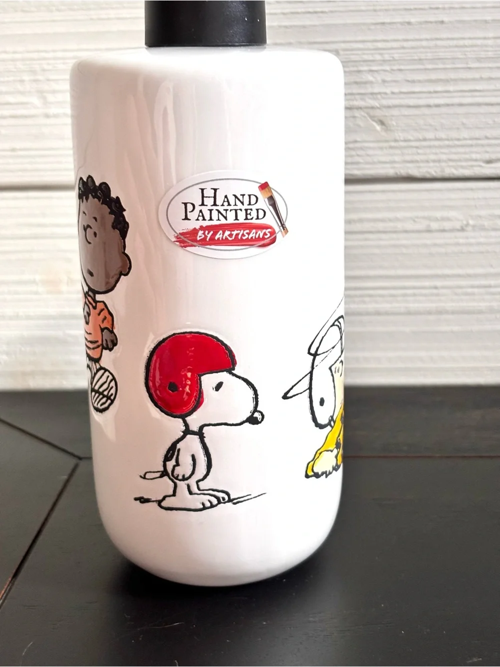 Peanuts Gang Snoopy Charlie Brown Football Soap Lotion Dispenser NEW